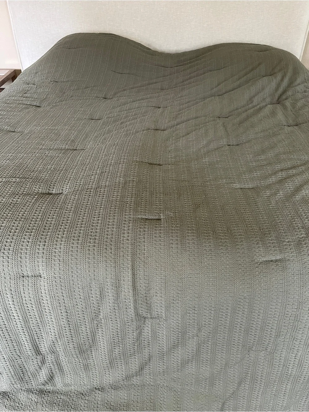 King size green comforter blanket all season